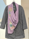 Custom made chiffon stole