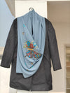 Custom made chiffon stole