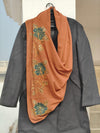 Custom made chiffon stole
